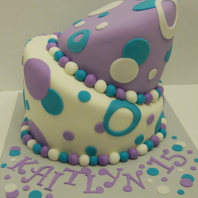 Teal & Purple Topsy Turvy