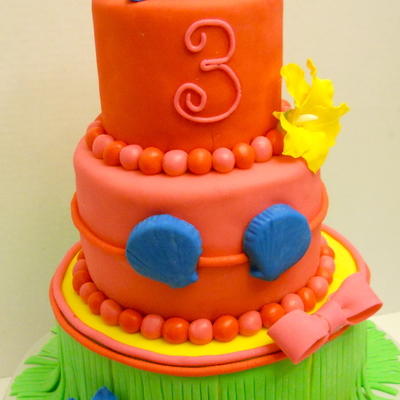Luau Cake