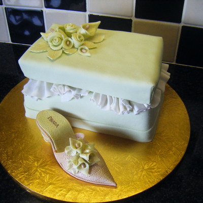 3D Shoe And Shoe Box