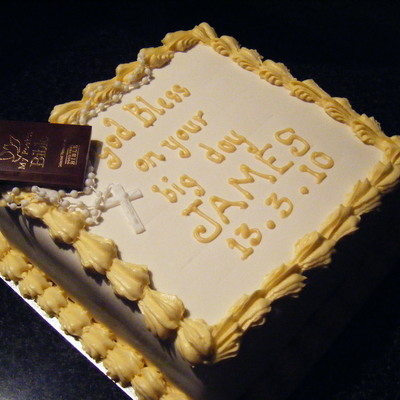 Confirmation Cake