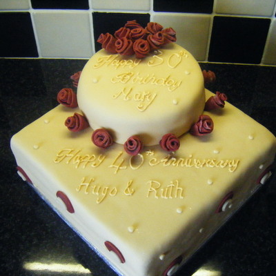 Double Celebration 30Th Birthday And 40Th Wedding Anniversary