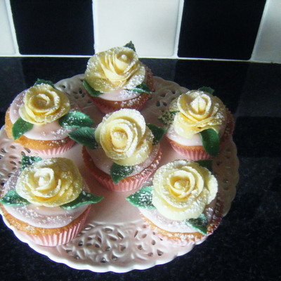 Girly Rose Cupcakes