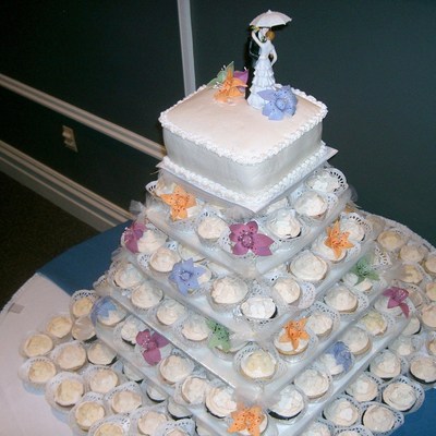 Cupcake Wedding Cake