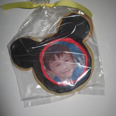 Photo Mickey Mouse Cookie