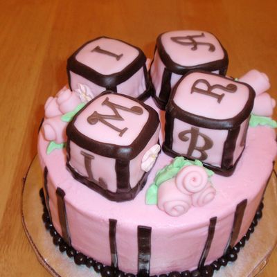 Baby Block Cake