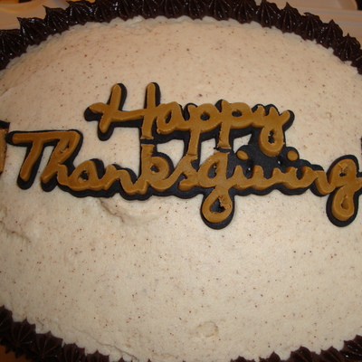Thanksgiving Cake