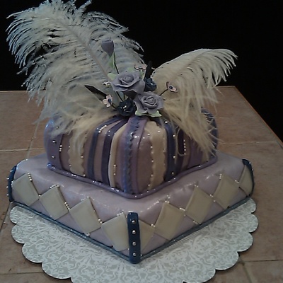 Lavendar Bday Cake
