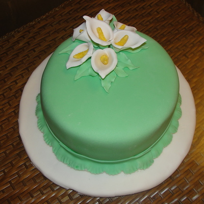 First Fondant Cake