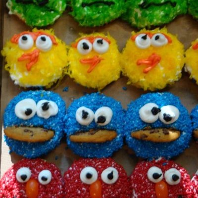 Sesame Street Cupcakes