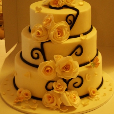 My First Wedding Cake!