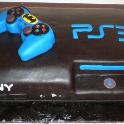 Batman Ps3 Cake