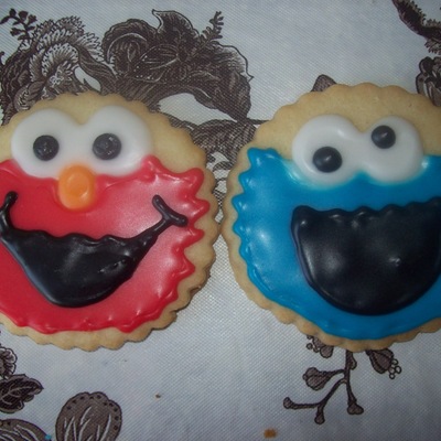 Elmo And Cookie Monster