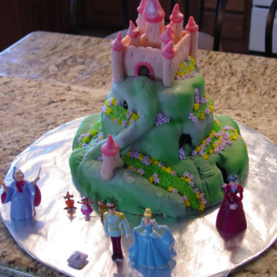 Princess Castle Cake 2