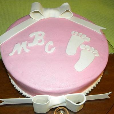Monogram Cake