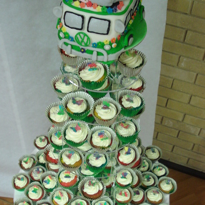 Vw Camper Wedding Tower