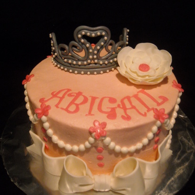 Abigail's Tiara Cake
