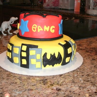 Superhero Cake
