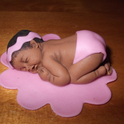 Tiny Gumpaste Baby