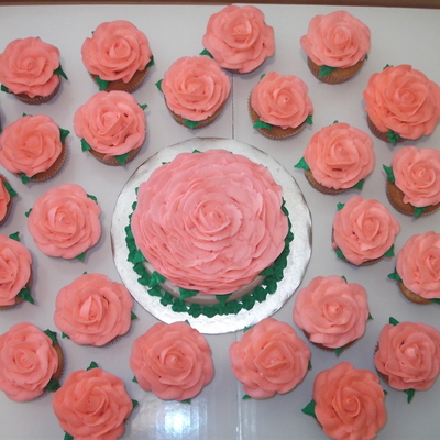 Rose Cupcakes