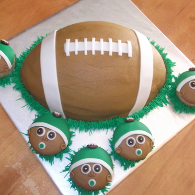 Football Themed Shower