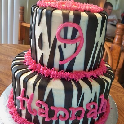 Hot Pink/zebra/peace