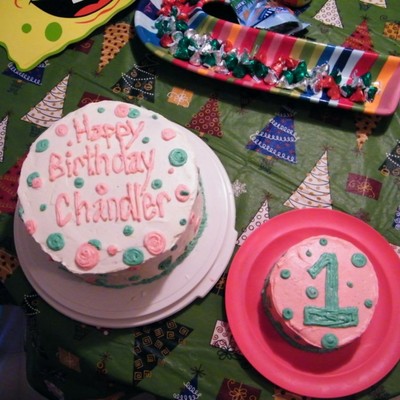 My Baby Girl's 1St Bday Cake