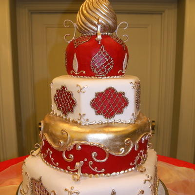 Gold Gilding Cake