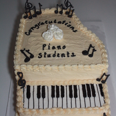 Piano Cake