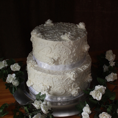 White Wedding Cake