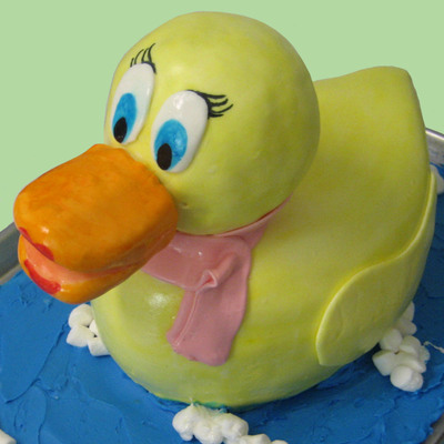 Rubber Duck Cake