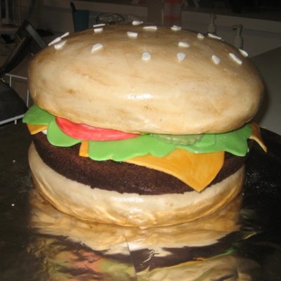 Cheeseburger Cake
