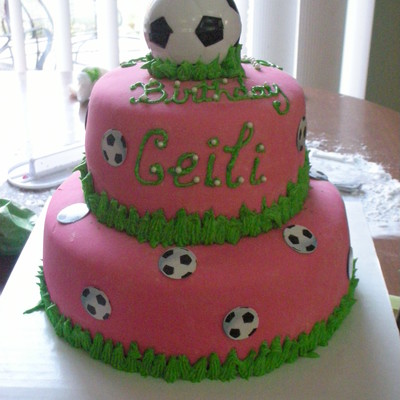 Soccer Birthday Cake