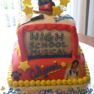 High School Musical Birthday Cake