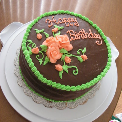 October Birthday Cake
