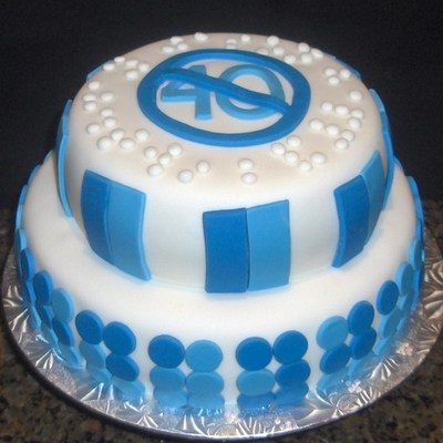 Braille Birthday Cake