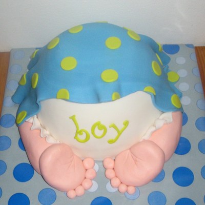 A Sweet Baby Bottem Cake