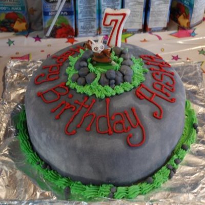 Kung Fu Panda B-Day Cake