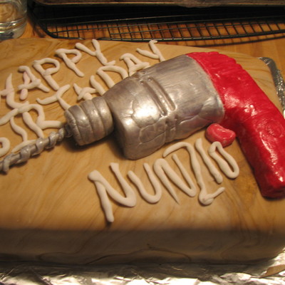 Handy Man Birthday Cake For My Dad's 60Th