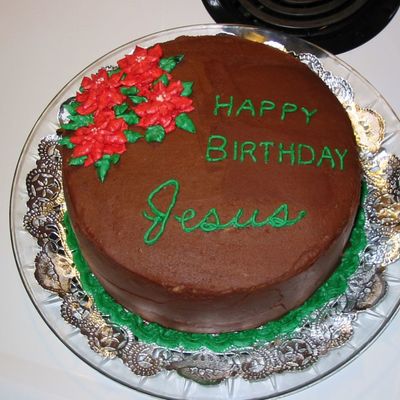 Happy Birthday Jesus Cake