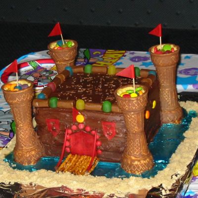 Knight's Castle Cake