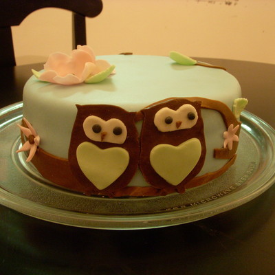 Owl Cake
