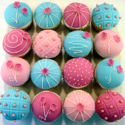 Gender Reveal Party Cupcakes