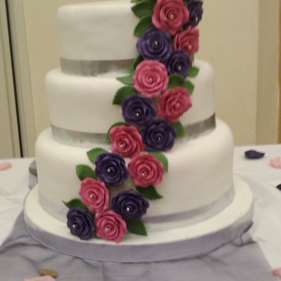 3 Tier Wedding Cake