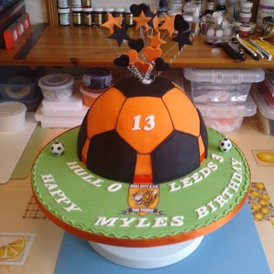 Soccer Ball Cake