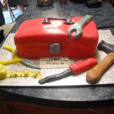 Tool Box Cake