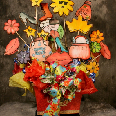 Girls Night Out Cookie Bouquet