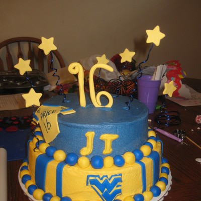 Wvu Sweet 16 Cake