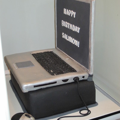 Laptop Cake