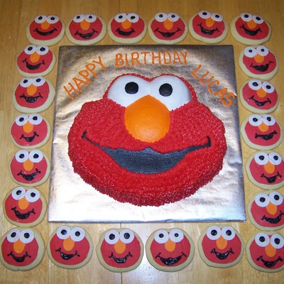 Elmo And Elmo Cookies