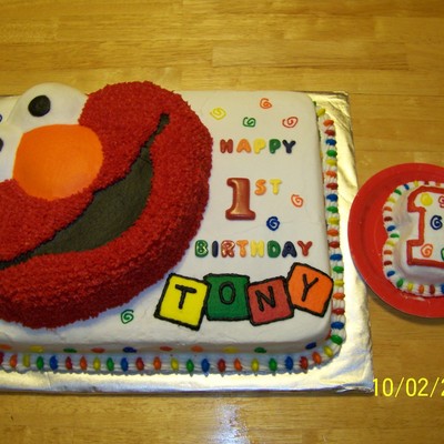 Elmo First Birthday